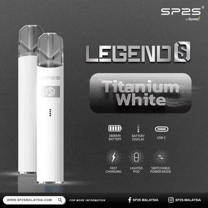 SP2S Legend S 傳奇版主機｜雙功率調節｜Type-C 快充｜SP2 一代煙彈通用-台灣現貨