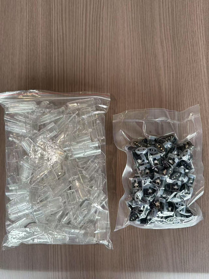 【LANA空彈】一代上下分離式煙彈殼，擁有白色霧化陶瓷芯 |千遍測試不漏油 |麻醉適用空煙彈 |50/100顆-台灣現貨秒發