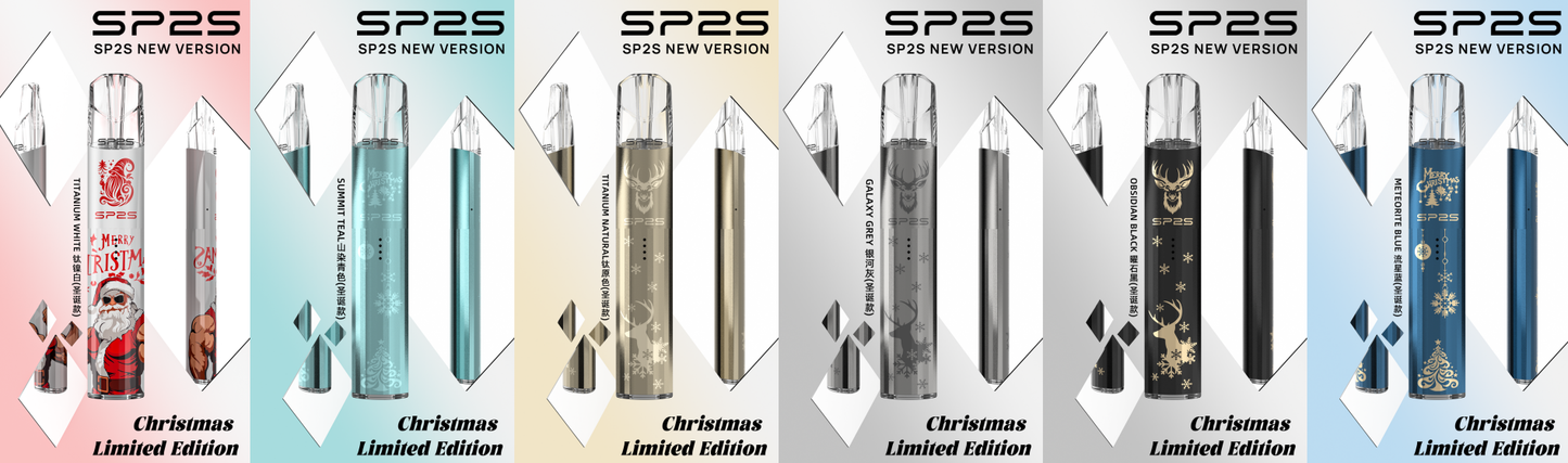 SP2S 聖誕限定款鈦金屬主機｜一代通用｜Type-C 快充｜鈦金屬機身｜高續航｜限量收藏版-台灣現貨