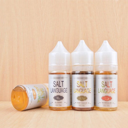 【SALT LANGUAGE】 鹽語系列小煙油30ML/40MG-VAKA糖果雲煙館