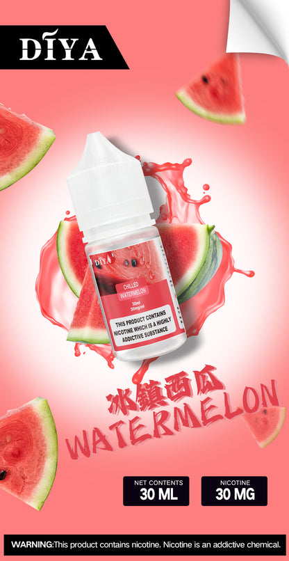 DIYA 叮啞煙油 30ML｜尼古丁鹽小煙油｜水果特調風味煙油｜POD注油電子煙油推薦-VAKA糖果雲煙館
