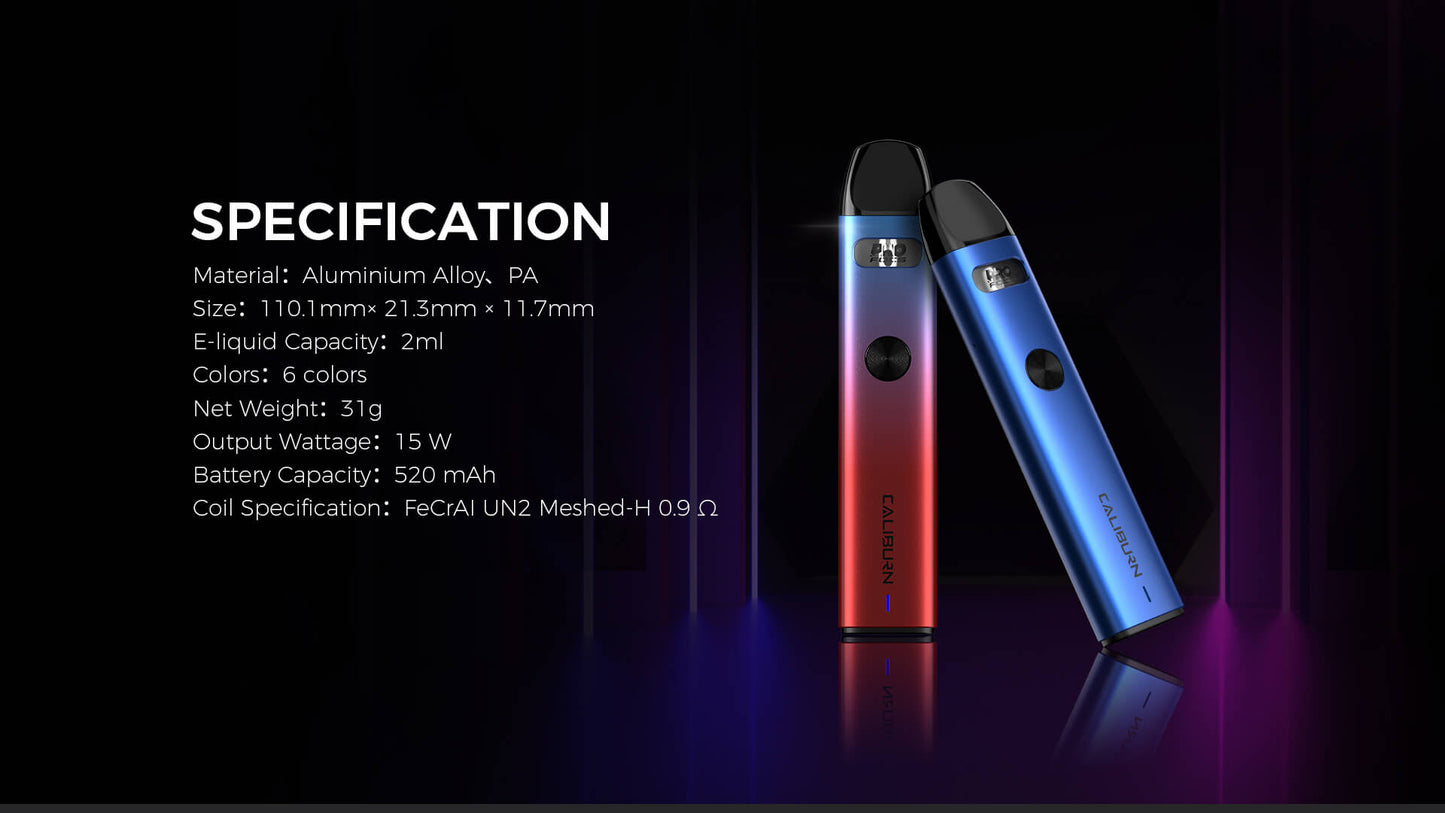Uwell 咖喱 A2 主機套裝｜輕巧便攜・穩定輸出・細膩口感-台灣現貨