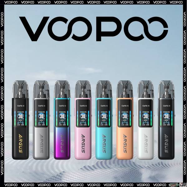 VOOPOO ARGUS G2 智慧調節注油主機 30W｜GENE.AI 晶片｜1000mAh 長效電池｜可調氣流 Pod 系統-台灣現貨