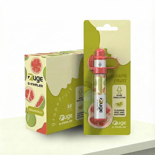 【越南ZUGE E-inhaler草本電子鼻通】舒緩鼻塞、提神醒脑、草本艾納香 | 一次性電子鼻通棒 | VAKA糖果雲煙館